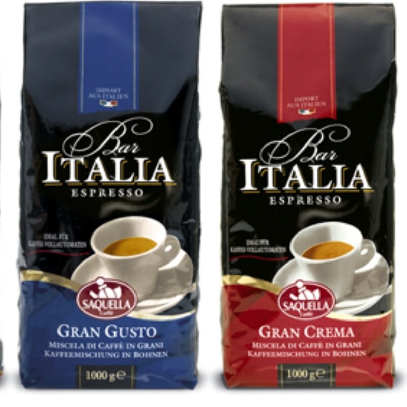 قهوه ایتالیایی ساکوئلا ایتالیا قرمز یک کیلویی